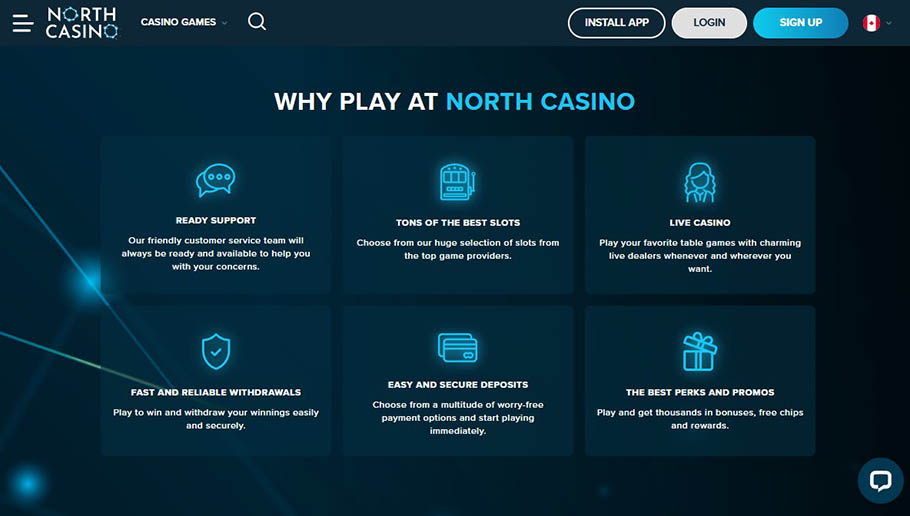 North Casino Layout